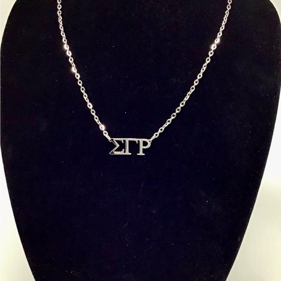 Sigma Gamma Rho Chain Necklace - Picture 4 of 6